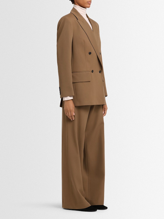 Annagreta Nora double breasted wool twill blazer 9 Annagreta Nora double breasted wool twill blazer