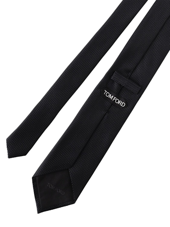 Tom Ford 8cm Grisaille silk tie 7 Tom Ford 8cm Grisaille silk tie