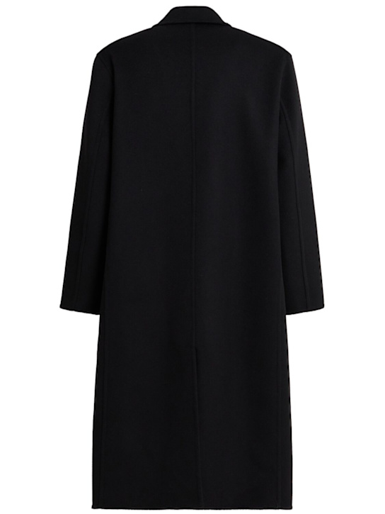 The Core Double breasted wool blend coat