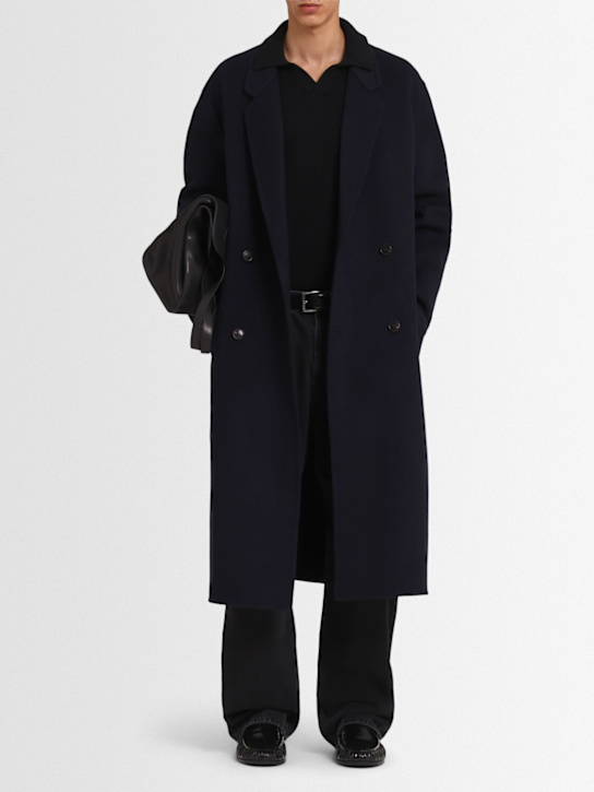 The Core Double breasted wool blend coat 5 The Core Double breasted wool blend coat