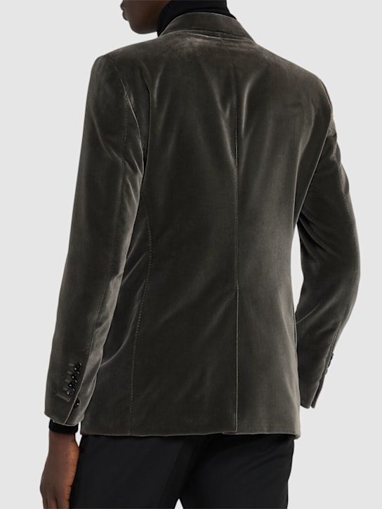 Tom Ford Compact light velvet blazer 3 Tom Ford Compact light velvet blazer