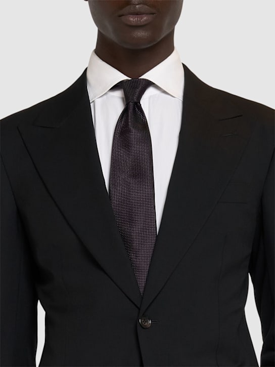 Tom Ford 8cm Grisaille silk tie