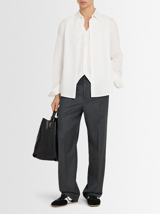 Eenk Layered cotton shirt