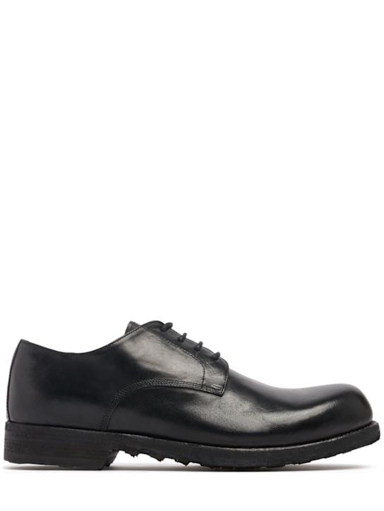 Officine Creative Bulla leather lace-up shoes