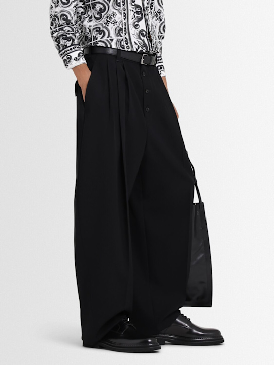 Dolce&Gabbana Leather lace-up shoes