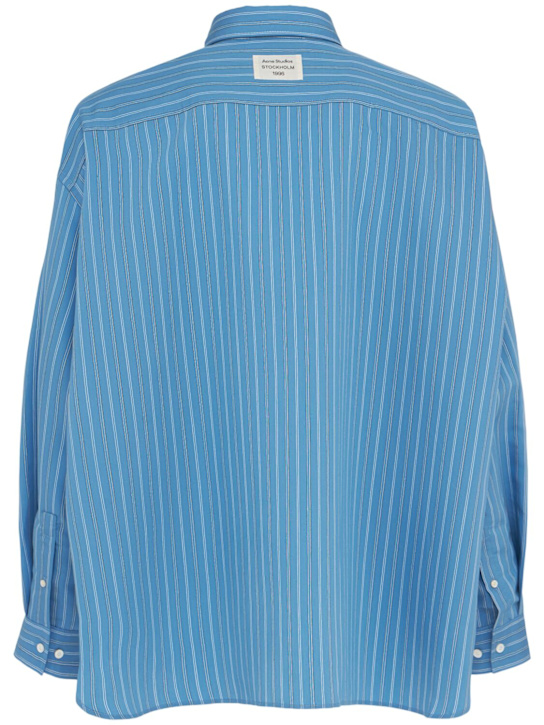Acne Studios Long sleeve lyocell striped shirt