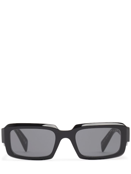 Prada Catwalk squared acetate sunglasses