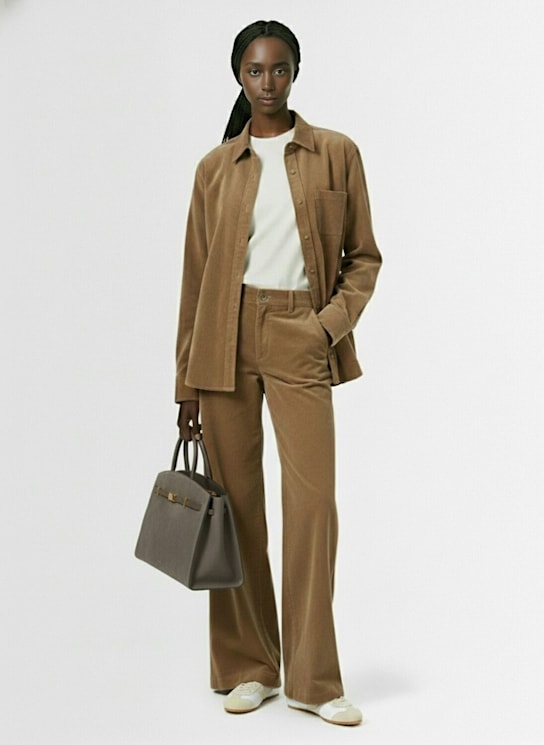 DeMellier The Hudson suede top handle bag