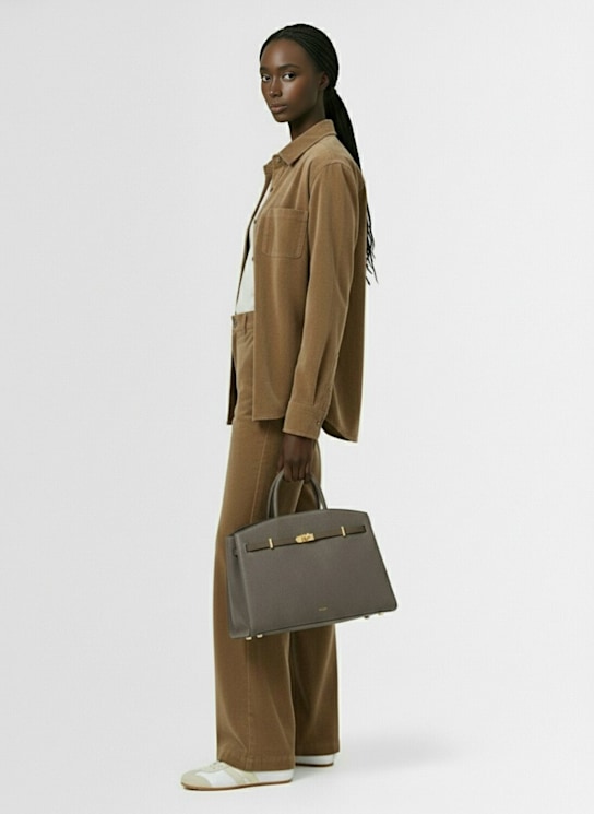 DeMellier The Hudson suede top handle bag 3 DeMellier The Hudson suede top handle bag