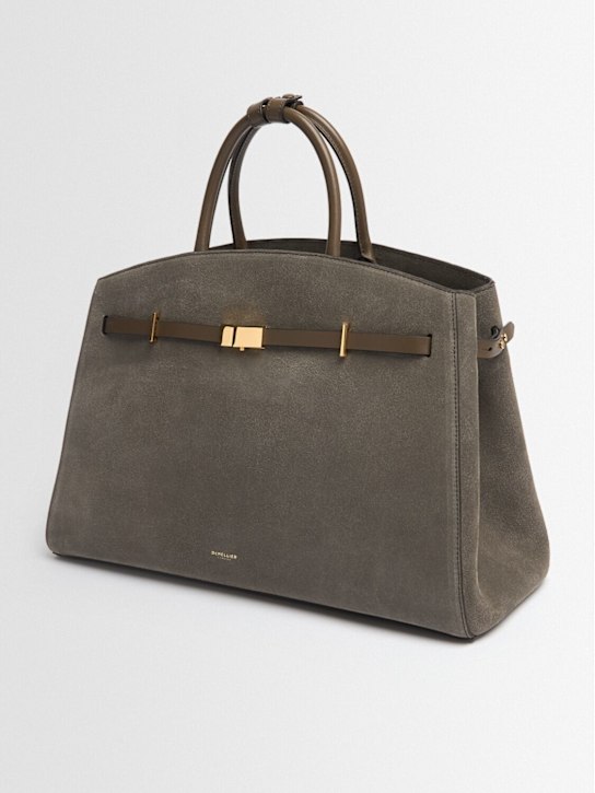 DeMellier The Hudson suede top handle bag 4 DeMellier The Hudson suede top handle bag