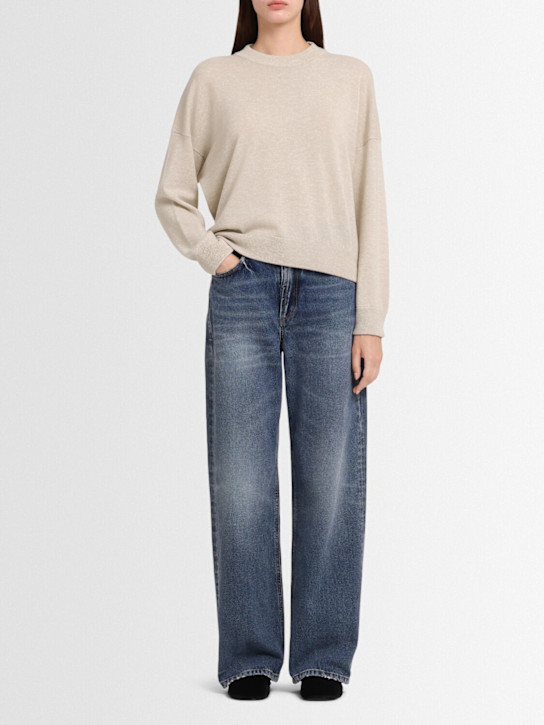 Annagreta Dalia wool knit crewneck sweater