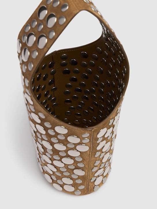 Khaite Small Livia suede top handle bag 7 Khaite Small Livia suede top handle bag