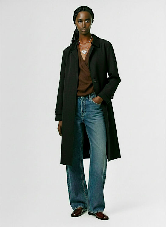MM6 Maison Margiela High rise wide jeans