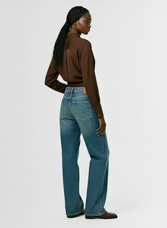 MM6 Maison Margiela High rise wide jeans