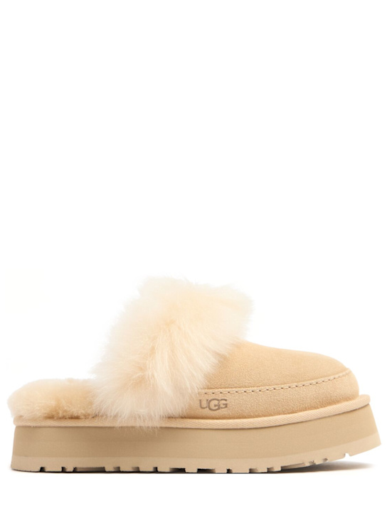 Ugg Disquette Chalet suede & shearling mules