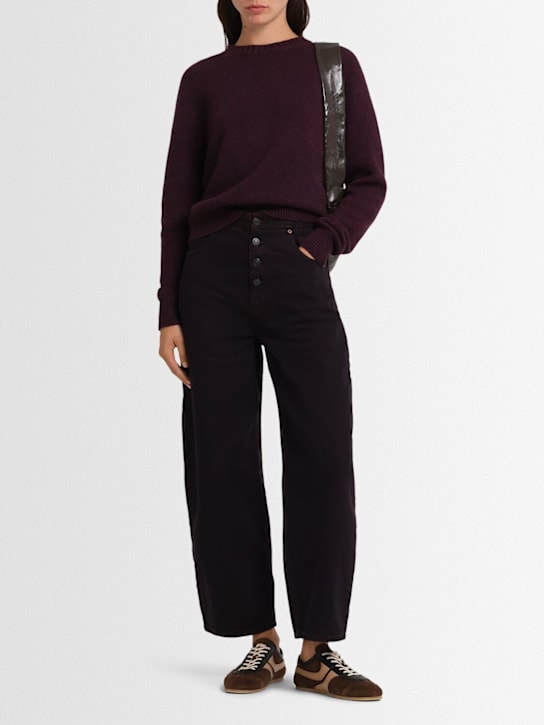 MM6 Maison Margiela High rise straight jeans