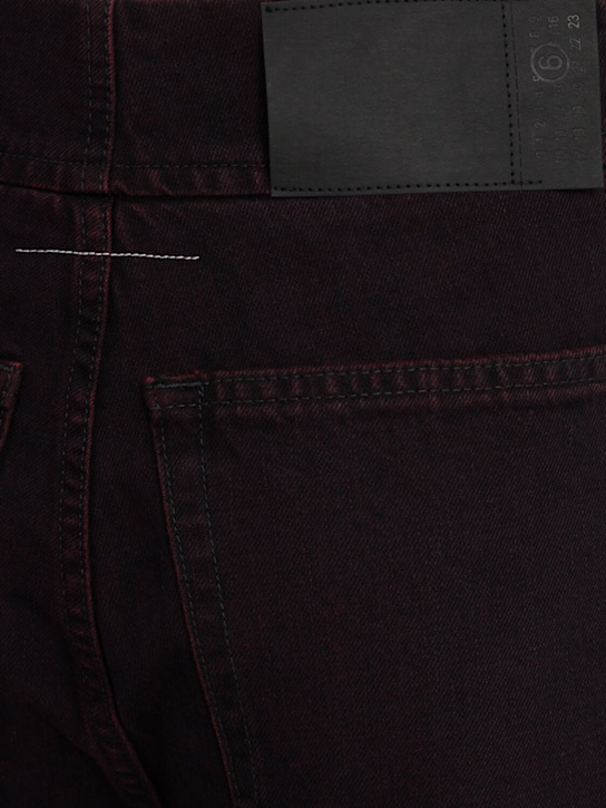 MM6 Maison Margiela High rise straight jeans