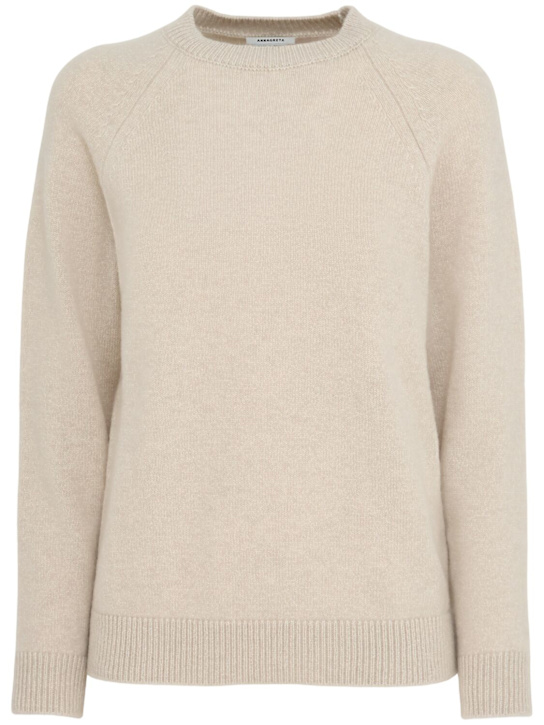 Annagreta Ida wool knit raglan crewneck sweater 13 Annagreta Ida wool knit raglan crewneck sweater