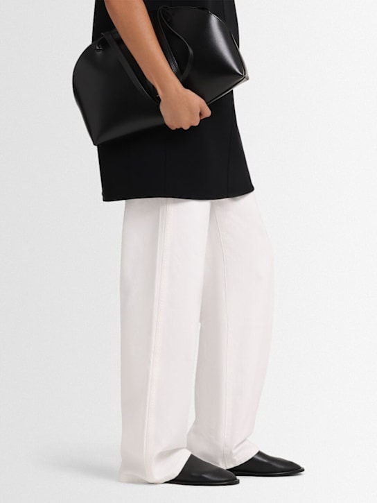 A.EMERY Spencer leather flat mules