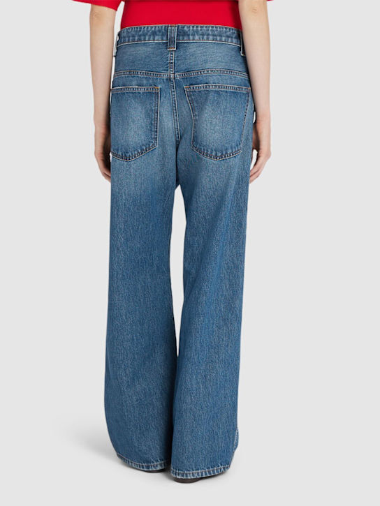 Khaite Winslow mid rise denim baggy jeans 3 Khaite Winslow mid rise denim baggy jeans