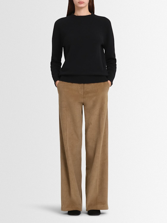 Annagreta Ida wool knit raglan crewneck sweater 8 Annagreta Ida wool knit raglan crewneck sweater