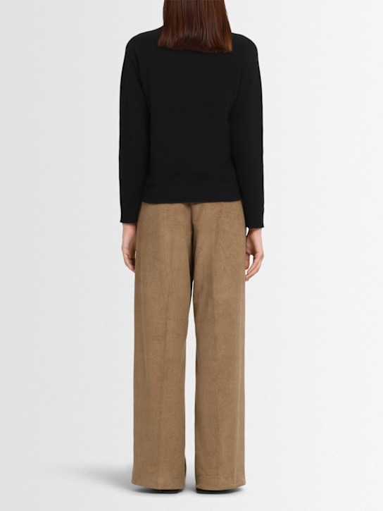 Annagreta Ida wool knit raglan crewneck sweater 10 Annagreta Ida wool knit raglan crewneck sweater