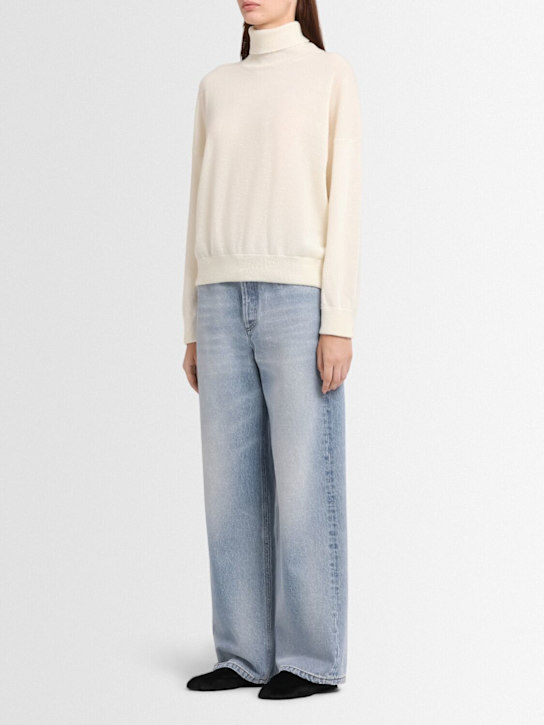 Annagreta Flaminia wool knit turtleneck sweater
