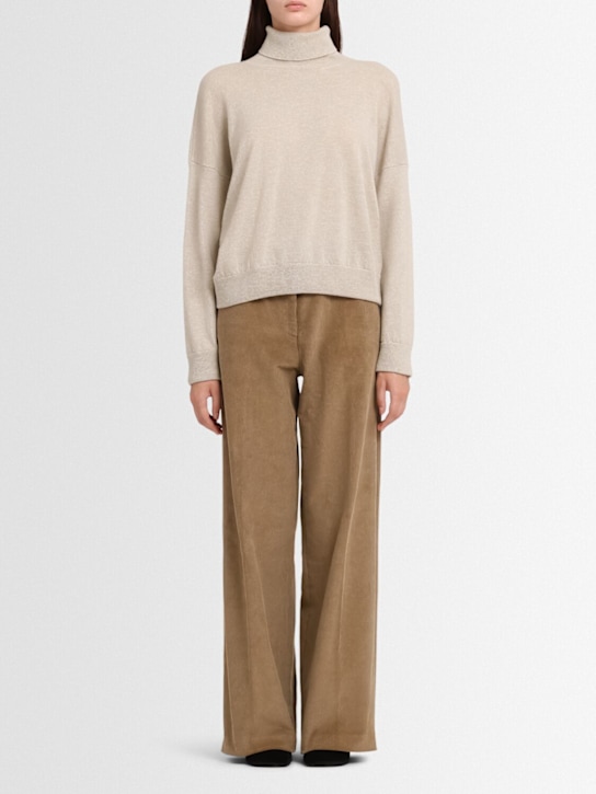 Annagreta Flaminia wool knit turtleneck sweater