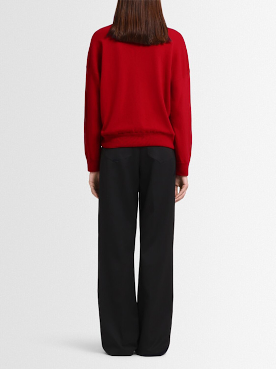 Annagreta Flaminia wool knit turtleneck sweater