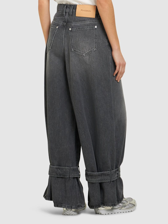 JW Anderson Buckled cuff mid rise boyfriend jeans 3 JW Anderson Buckled cuff mid rise boyfriend jeans