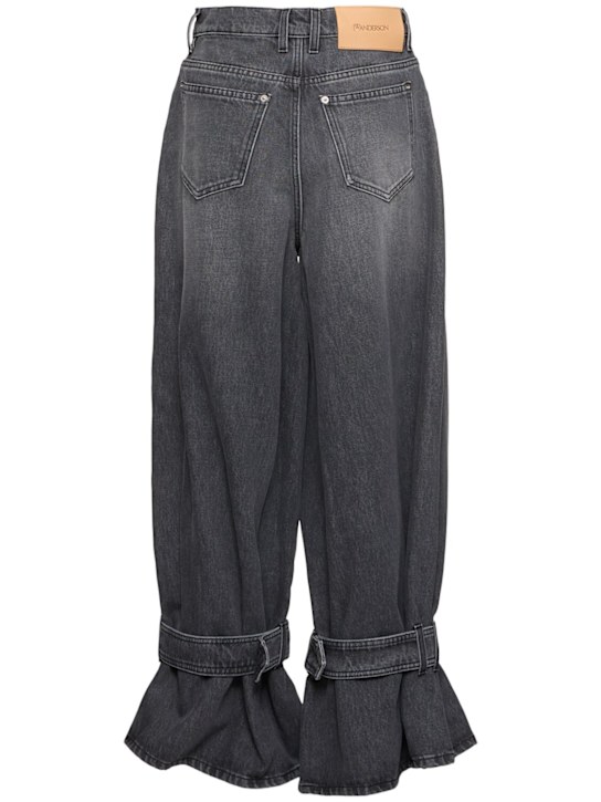 JW Anderson Buckled cuff mid rise boyfriend jeans 4 JW Anderson Buckled cuff mid rise boyfriend jeans