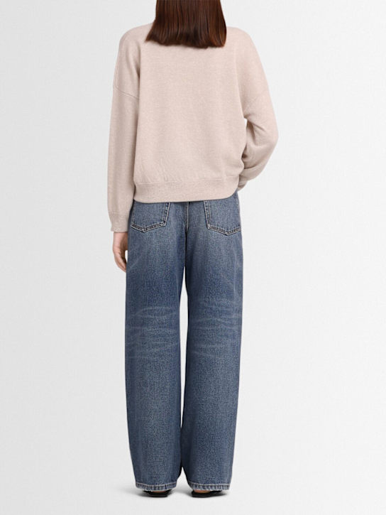 Annagreta Dalia wool knit crewneck sweater