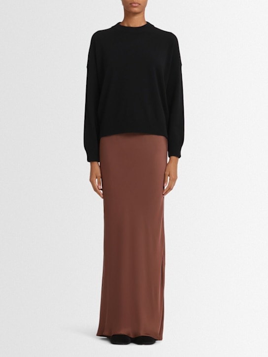 Annagreta Dalia wool knit crewneck sweater