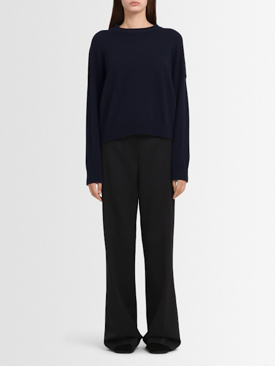 Annagreta Dalia wool knit crewneck sweater