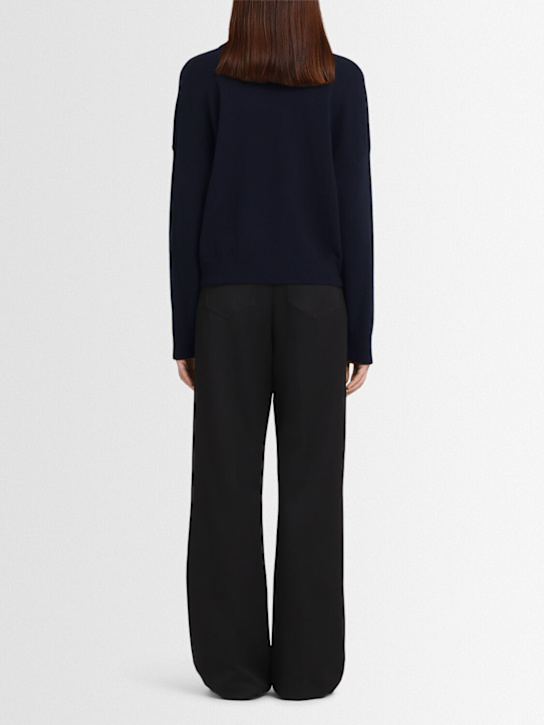 Annagreta Dalia wool knit crewneck sweater