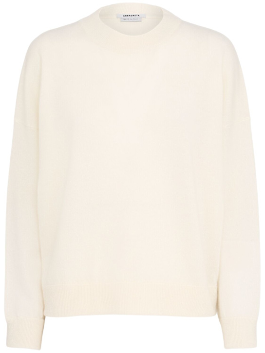 Annagreta Dalia wool knit crewneck sweater