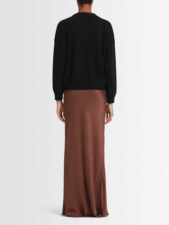 Annagreta Dalia wool knit crewneck sweater