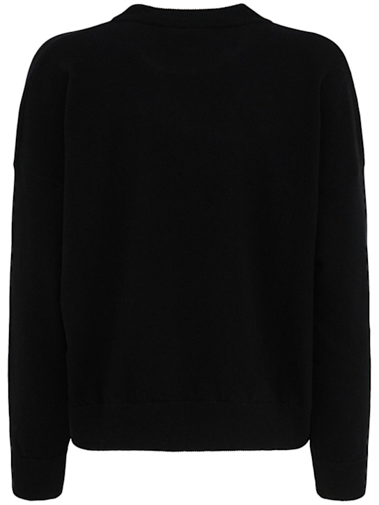 Annagreta Dalia wool knit crewneck sweater
