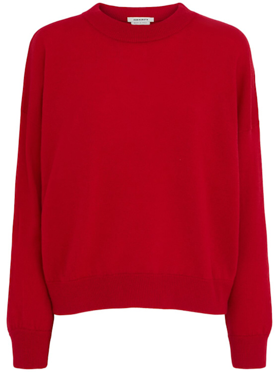 Annagreta Dalia wool knit crewneck sweater