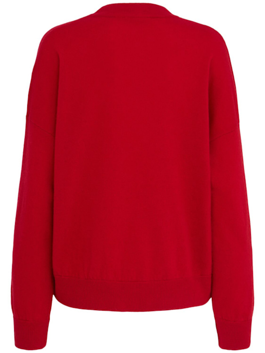 Annagreta Dalia wool knit crewneck sweater