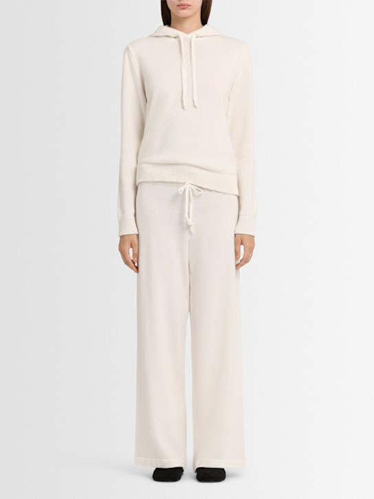 Annagreta Giada wool knit hoodie