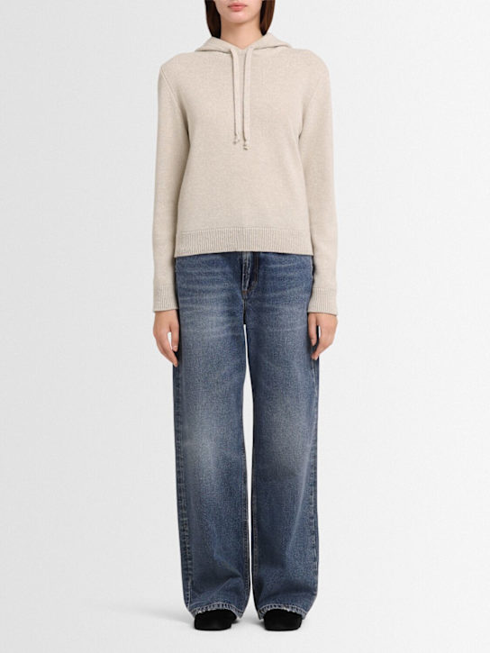 Annagreta Giada wool knit hoodie
