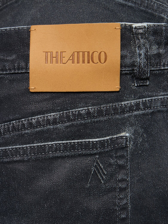 The Attico Mat coated canvas wide leg jeans 5 The Attico Mat coated canvas wide leg jeans