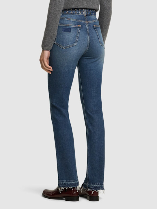 GANNI Stretch denim straight jeans 3 GANNI Stretch denim straight jeans