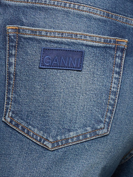 GANNI Stretch denim straight jeans 5 GANNI Stretch denim straight jeans