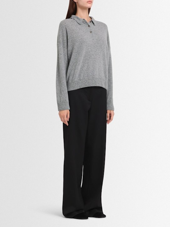 Annagreta Editta wool knit polo