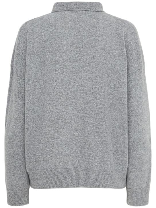 Annagreta Editta wool knit polo