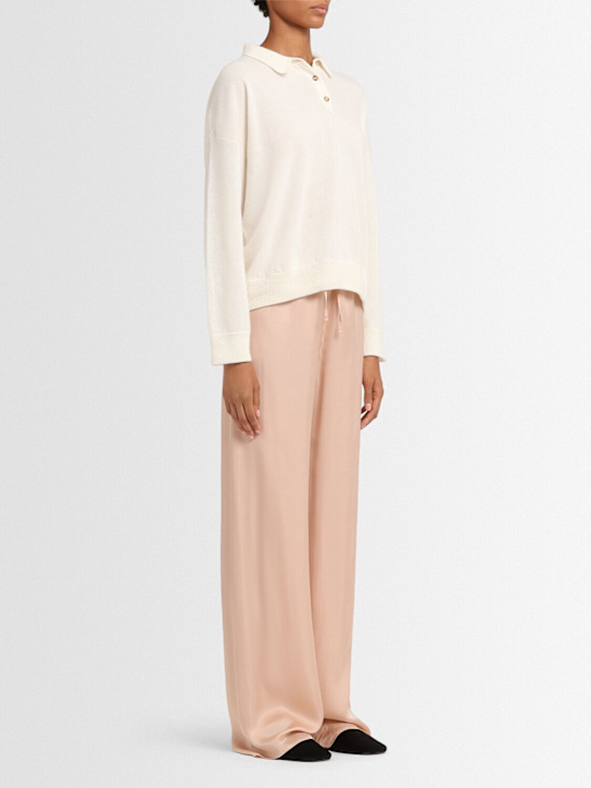 Annagreta Editta wool knit polo