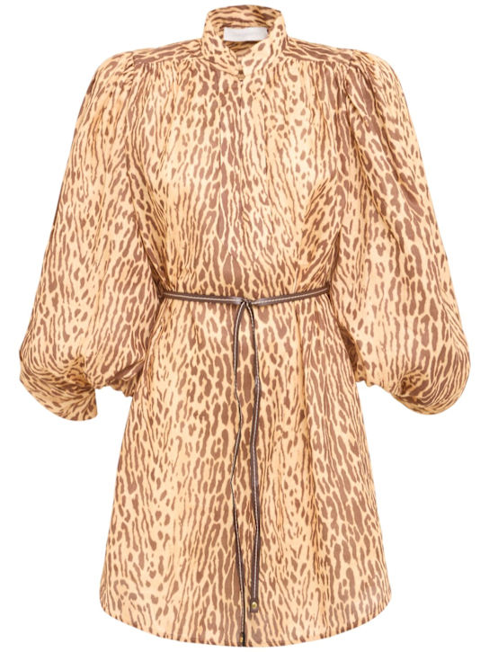 Zimmermann Cascadian linen tunic dress