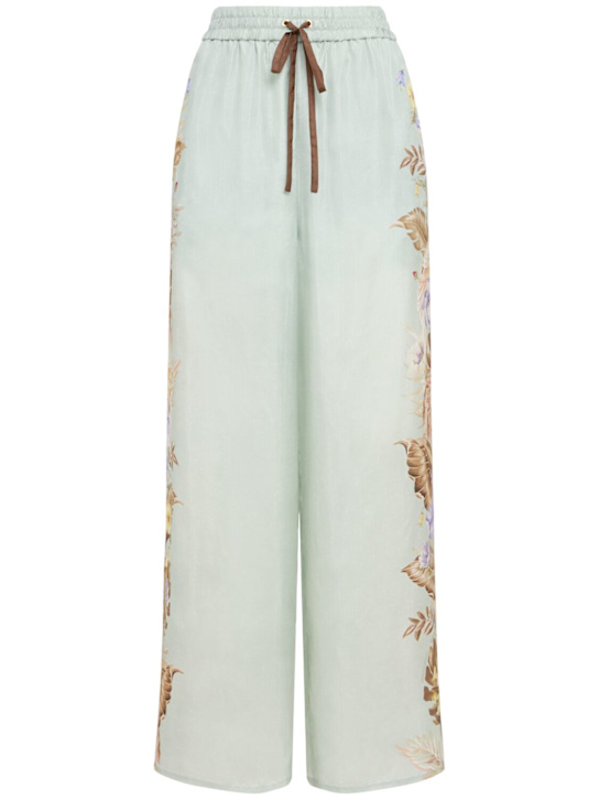 Zimmermann Coco silk relaxed pants